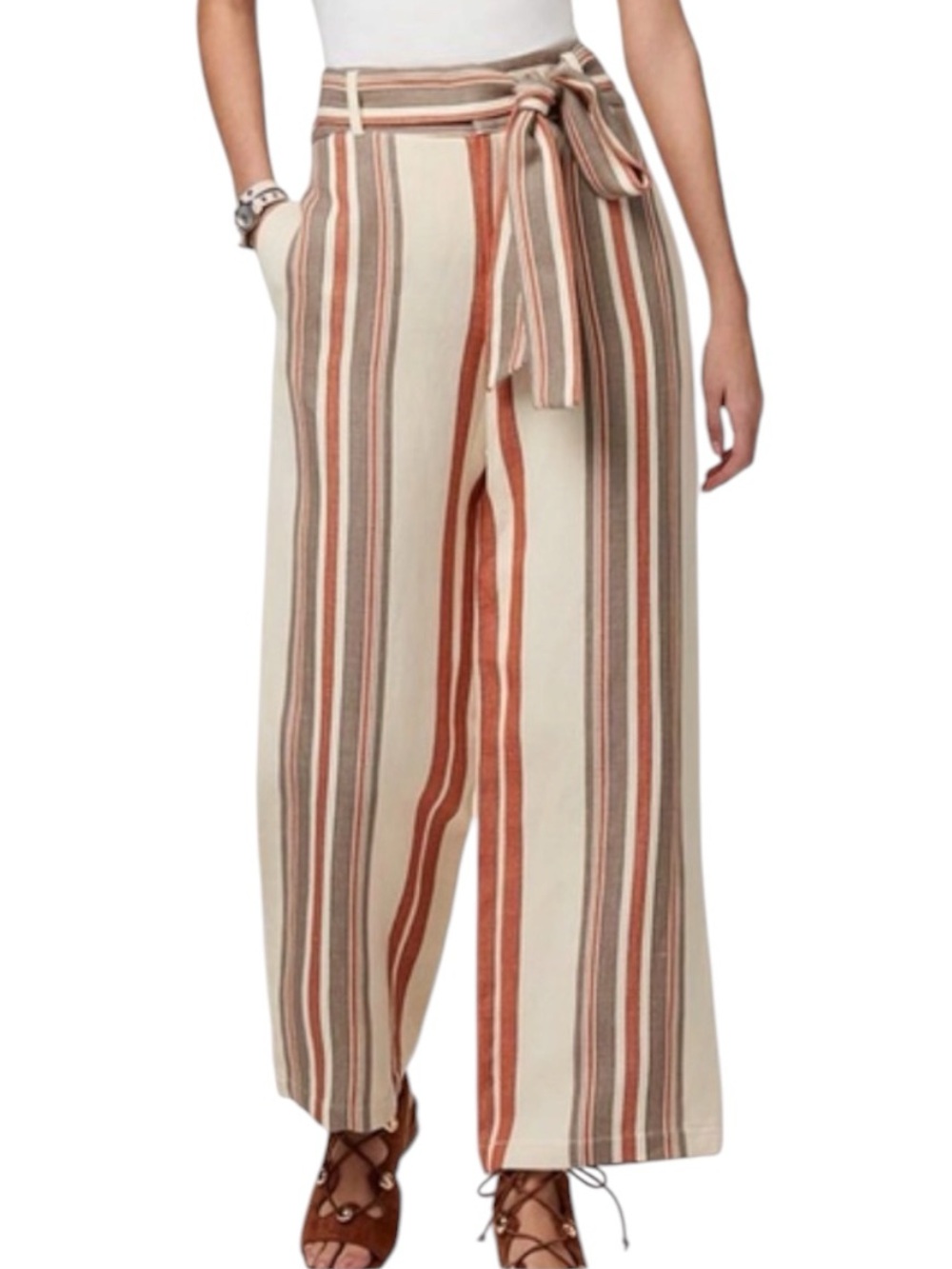 Rebecca Minkoff TieWide-Leg Pant LIKE NEW